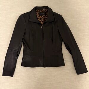 Tahari Genuine Leather Jacket